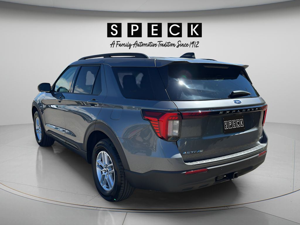 2026 Ford Explorer — rear three-quarter view