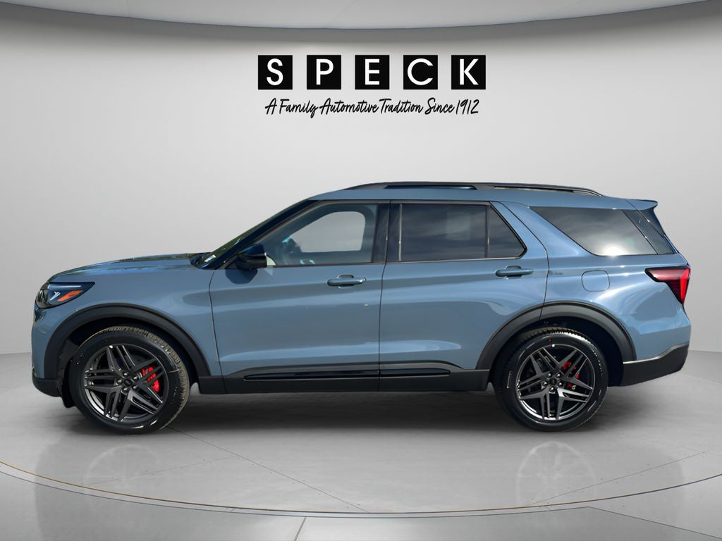 2026 Ford Explorer — rear three-quarter view