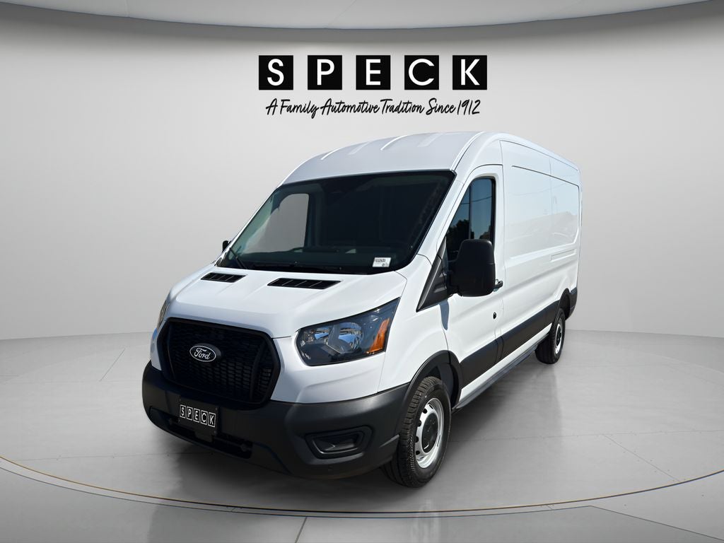 2026 Ford Transit Van Base in Oxford White — front three-quarter view