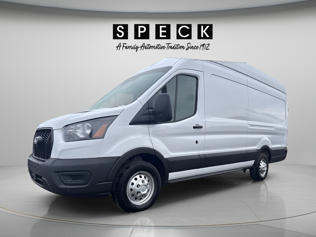 2026 Ford Transit Van Base in Oxford White — front three-quarter view