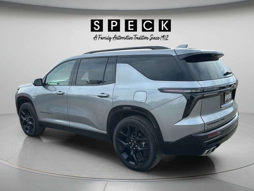 2024 Chevrolet Traverse — rear three-quarter view