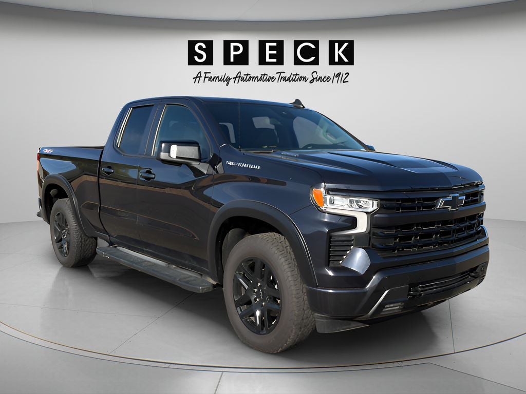 2022 Chevrolet Silverado 1500 RST in Dark Ash Metallic — front three-quarter view