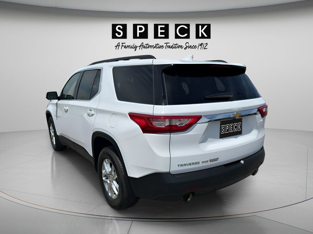 2019 Chevrolet Traverse — rear three-quarter view