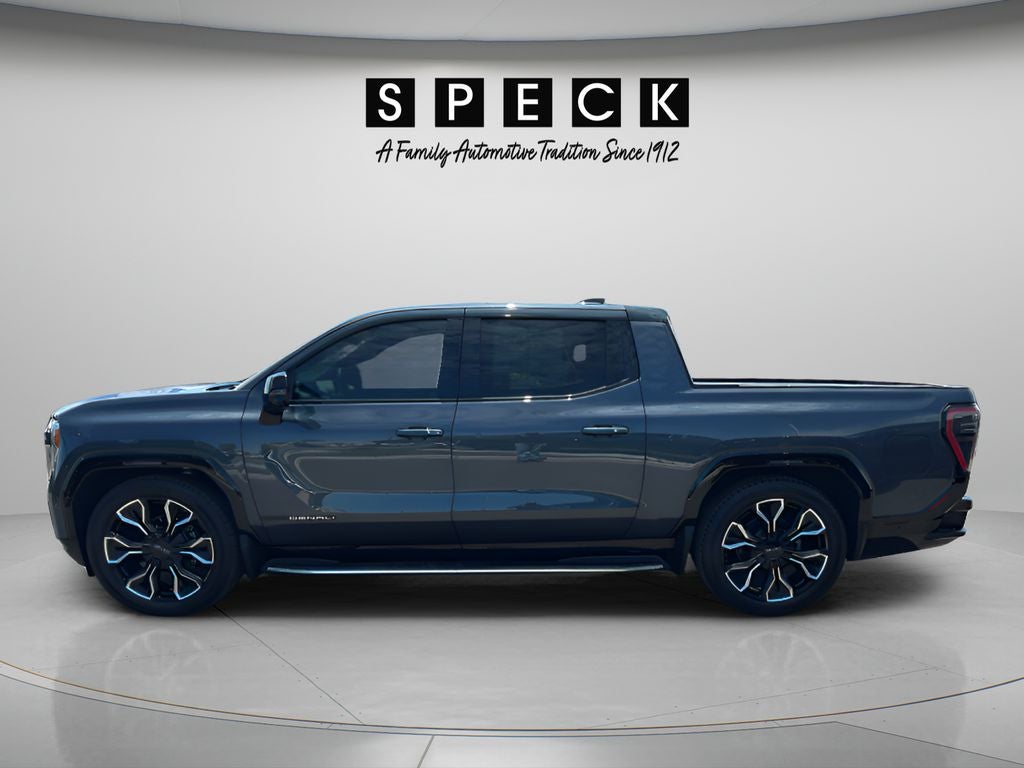 2025 GMC Sierra EV — side profile view