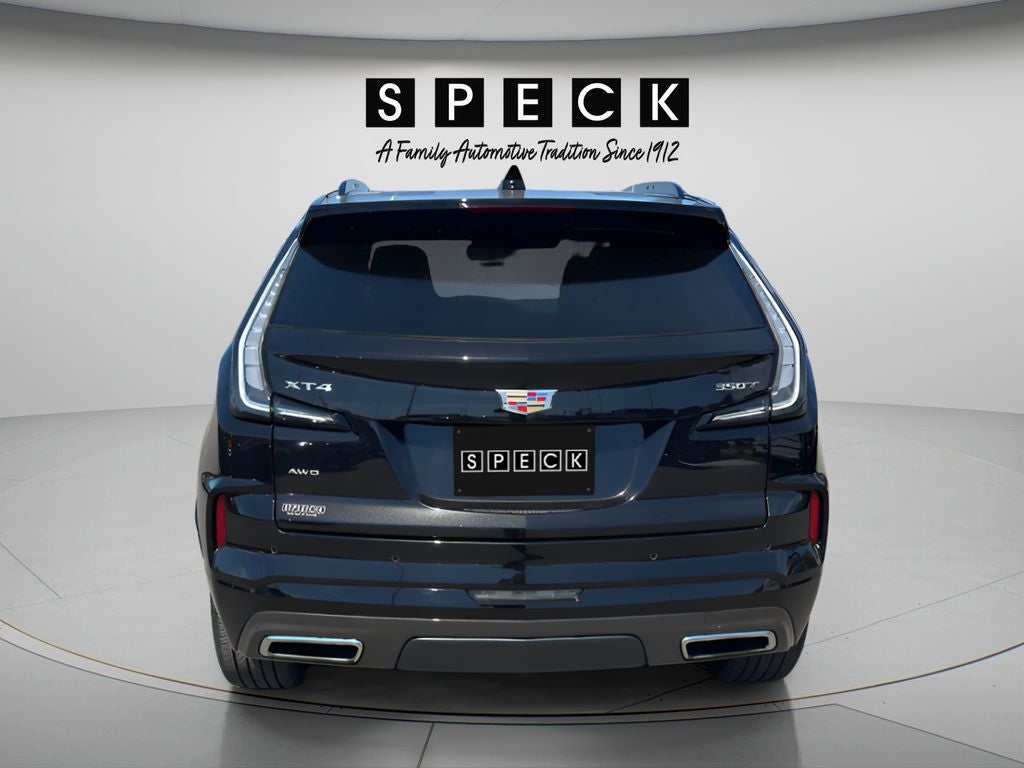 2024 Cadillac XT4 — interior view