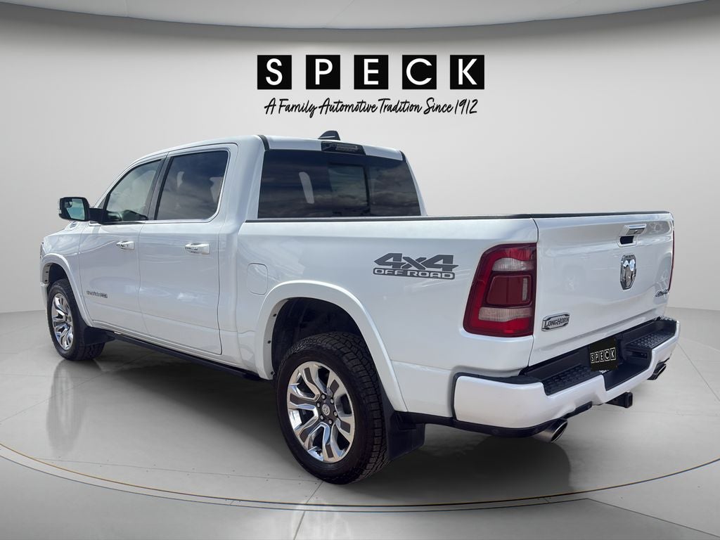 2022 RAM 1500 — rear three-quarter view
