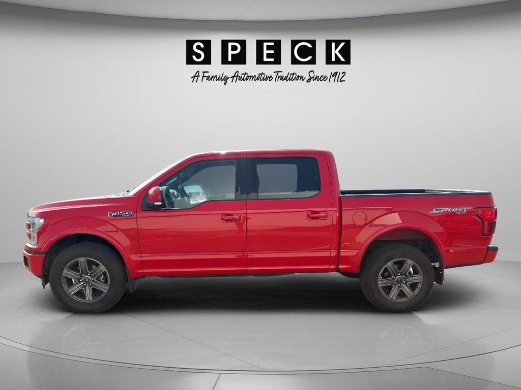 2020 Ford F-150 — side profile view