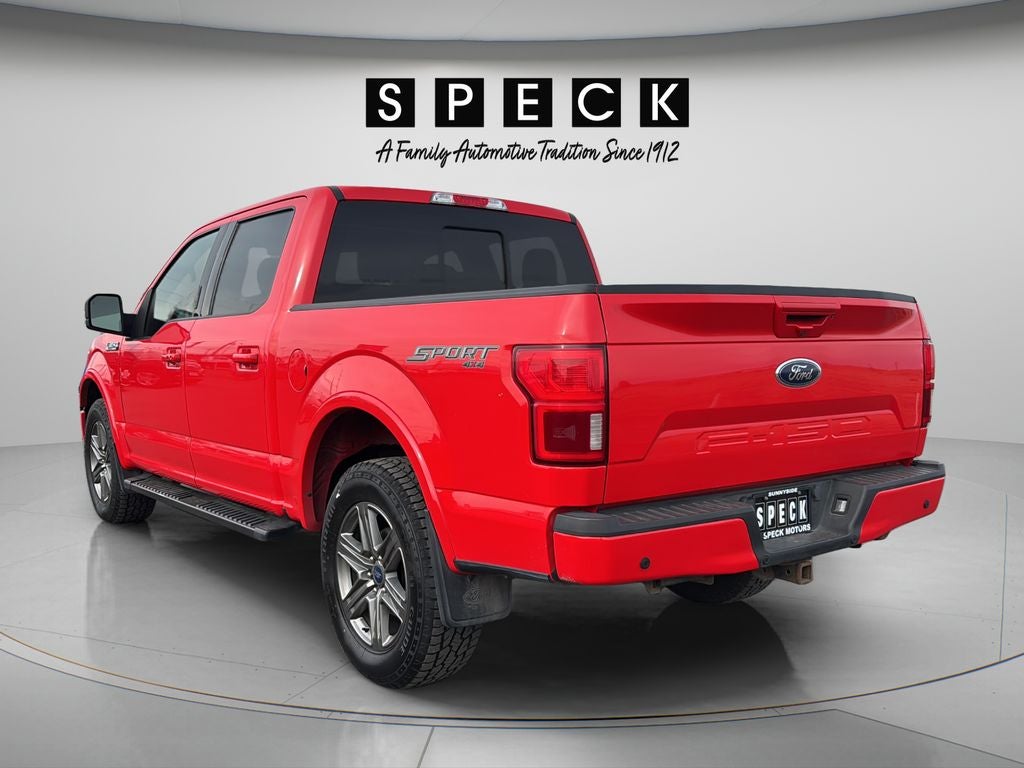 2020 Ford F-150 — rear three-quarter view