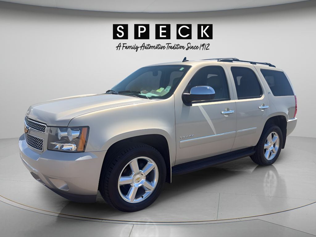 2011 Chevrolet Tahoe LTZ in Gold Mist Metallic — front three-quarter view