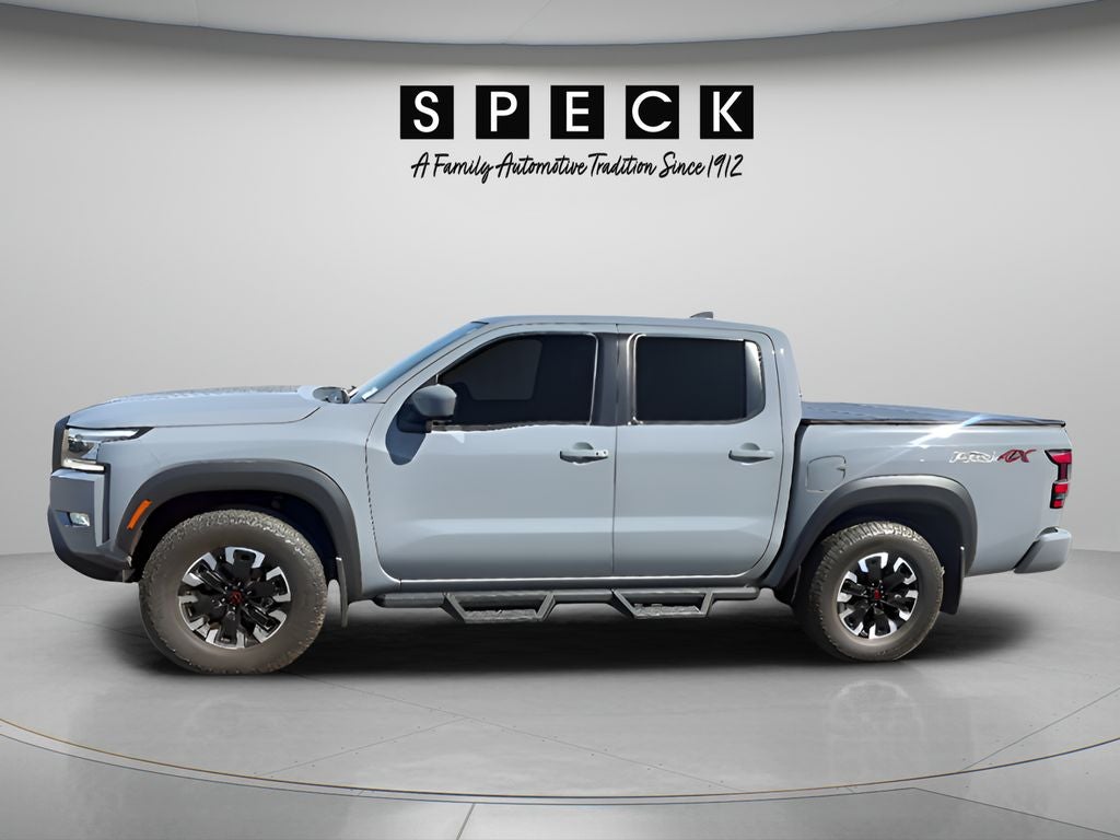 2023 Nissan Frontier — rear three-quarter view